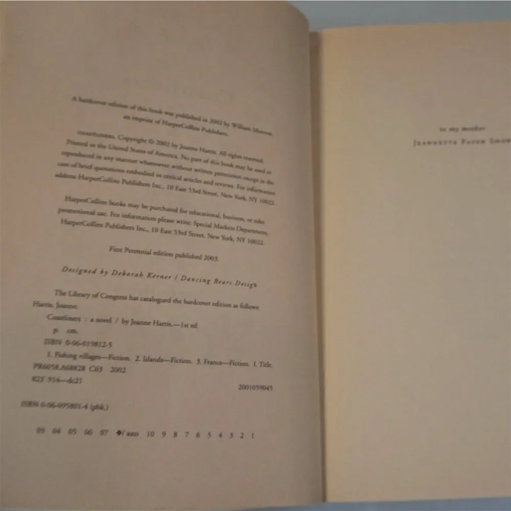 Perennial Publishers 2003 coastliners